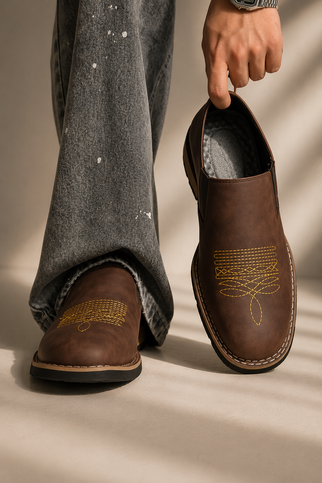 Sorrento Embroidery Boots