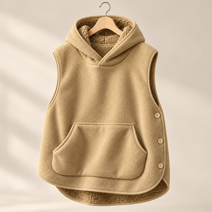 Maren Hooded Fleece Vest