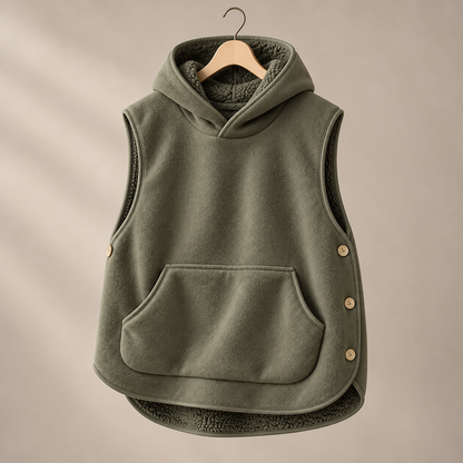 Maren Hooded Fleece Vest