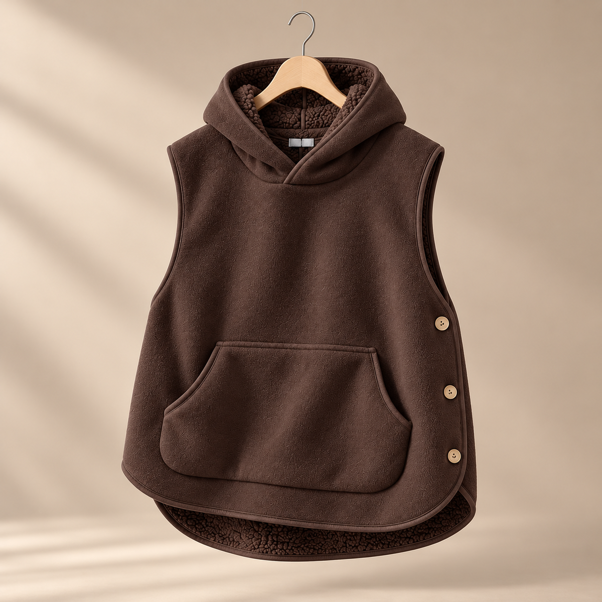 Maren Hooded Fleece Vest