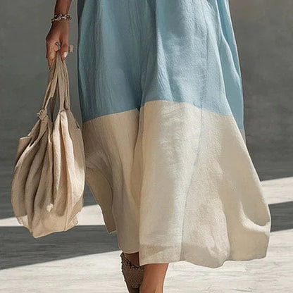 The Positano Linen Dress
