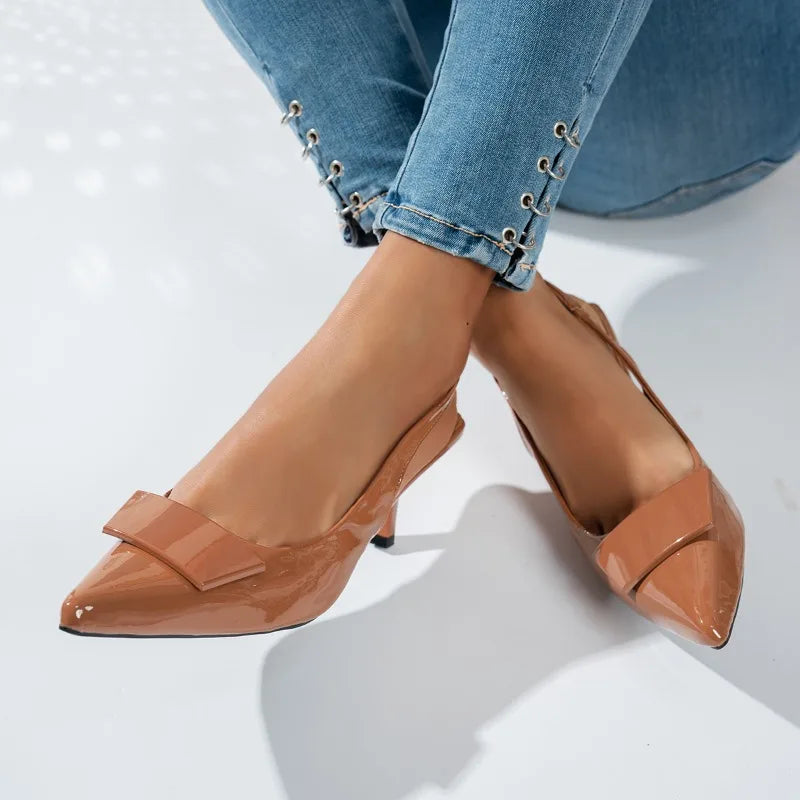 Positano Pointed Mid-Heels