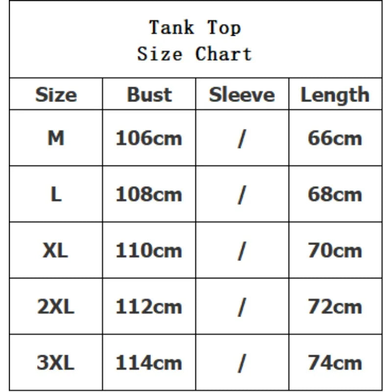 Tank Top Summer Loose Fit