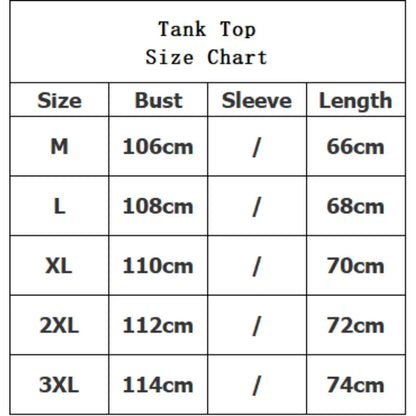 Tank Top Summer Loose Fit