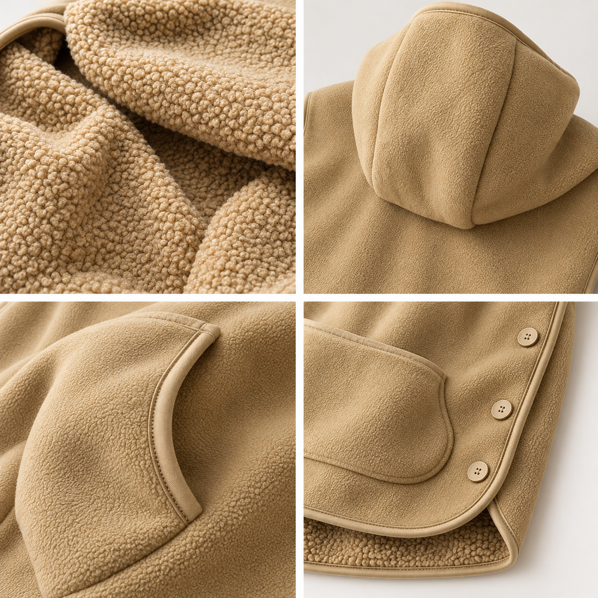Maren Hooded Fleece Vest